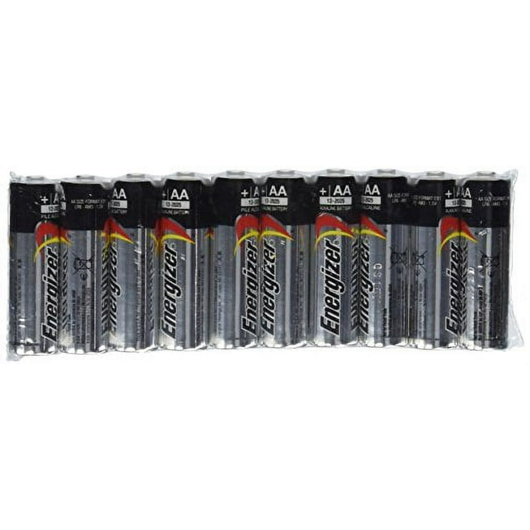 - E91 Energizer 50 Made Alkaline AA in Max count USA Batteries