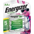 thumbnail image 1 of Energizer AA Rechargeable NiMH Batteries - 4 Pack, 1 of 2