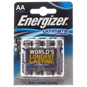 Energizer AA Ultimate Lithium Batteries 4 Pack