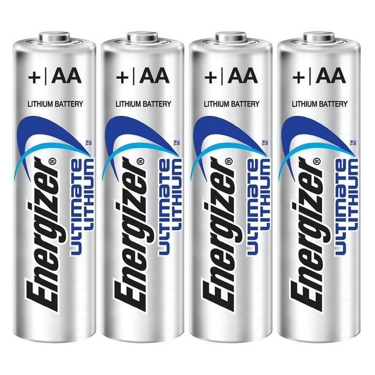 Energizer Ultimate Lithium 1.5V Lithium AA Battery Pack 4