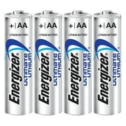 Energizer AA Ultimate Lithium Batteries 4 Pack