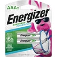 thumbnail image 1 of Energizer AAA 800 mAh Rechargeable Battery (2-Pack), 1 of 5