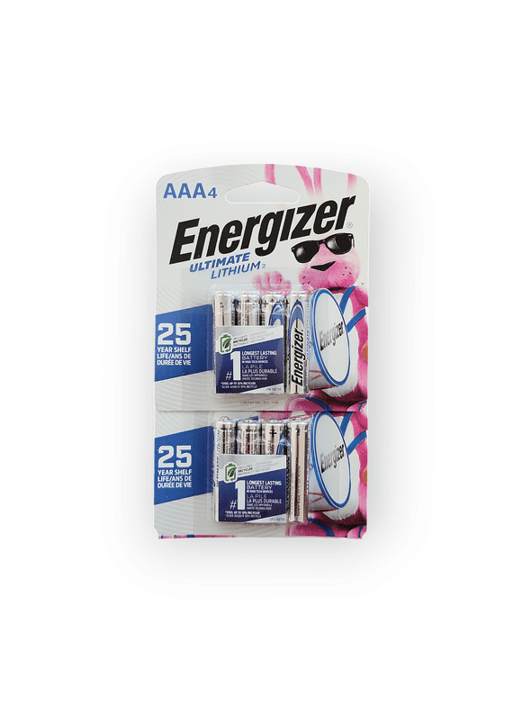 Energizer AAA Batteries, Ultimate Triple A Battery Lithium, 8 Count