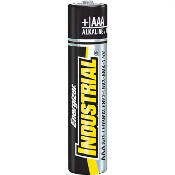 Energizer AAA Industrial Strength Alkaline Battery, 1250mAh - 24-Pack