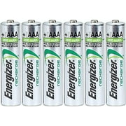 Energizer AAA Rechargeable NiMH Battery 800 mAh 1.2V x six (6) Batteries