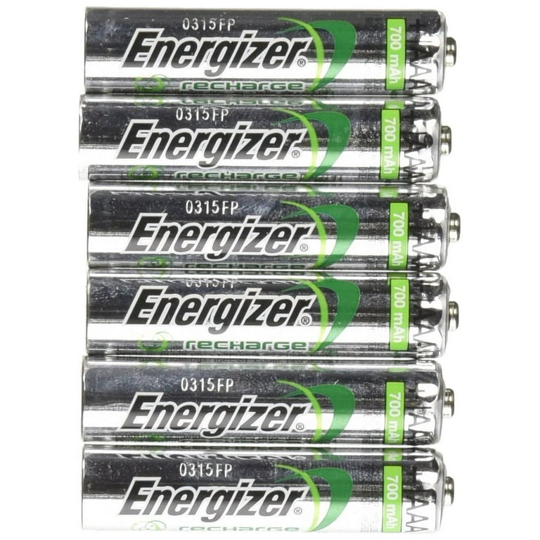 Energizer AAA 700mAh Rechargeable Batteries NiMH