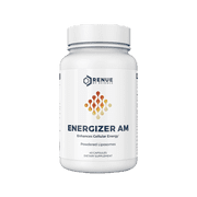 RENUE by SCIENCE Energizer AM | Liposomal Resveratrol Hesperidin & Green Tea Supplement | 60 Capsules with Trans Resveratrol 65mg Hesperidin 150mg Green Tea Extract 35mg - Non-GMO | Made in USA