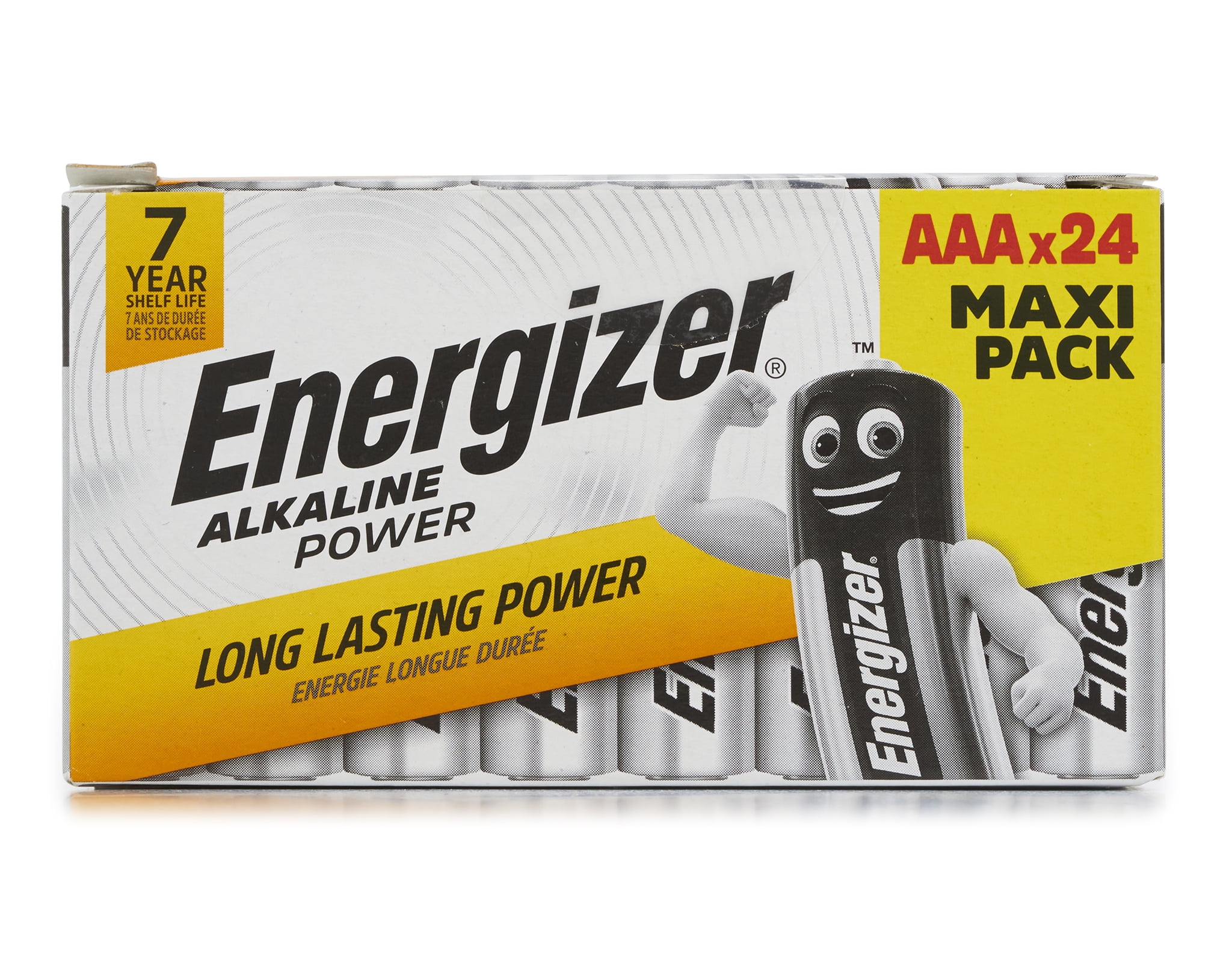 Energizer AAA Batteries, Alkaline Power, 24 Pack, Triple A Battery Pack -   Exclusive (Packaging may vary)