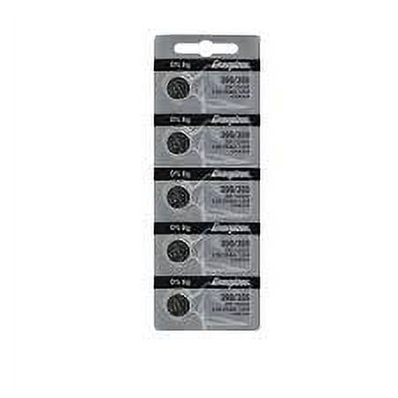 Energizer Batteries 390/389 (189, SR1130SW, SR1130W) Silver Oxide Watch  Battery. On Tear Strip (Pack of 5) 