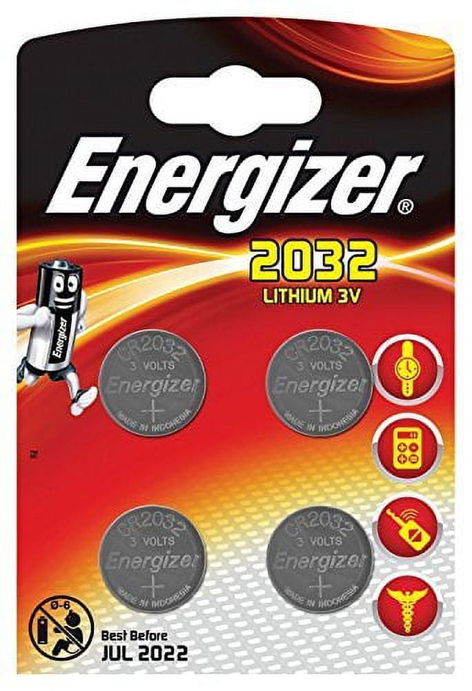 Energizer Energizer CR2032 Lithium Battery: Card of 5 - REV Endurance Sports