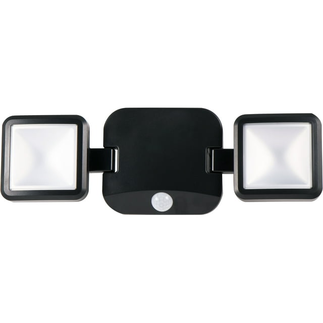 Energizer Battery Operated Motion Sensing LED Security Light, Dual Head