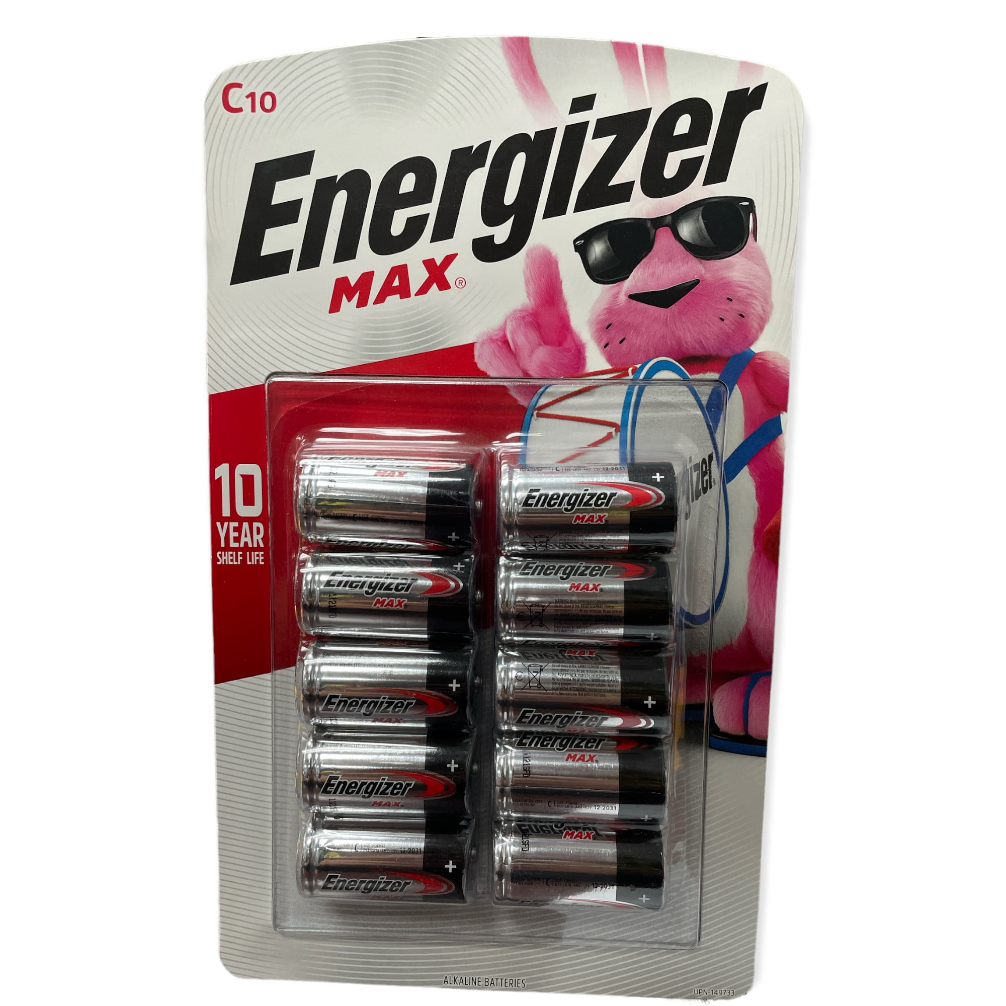 Basics 12-Pack C Cell Alkaline All-Purpose Batteries, 1.5 Volt,  5-Year Shelf Life