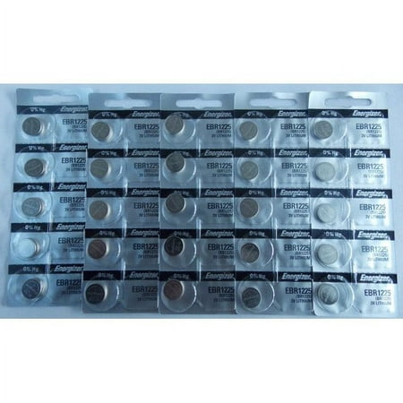 Energizer CR1225 3V Lithium Coin Battery - 25 Pack