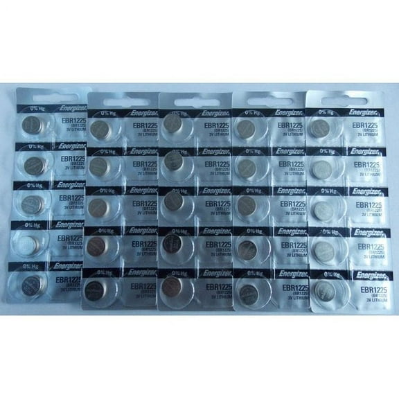 Energizer CR1225 3V Lithium Coin Battery - 25 Pack