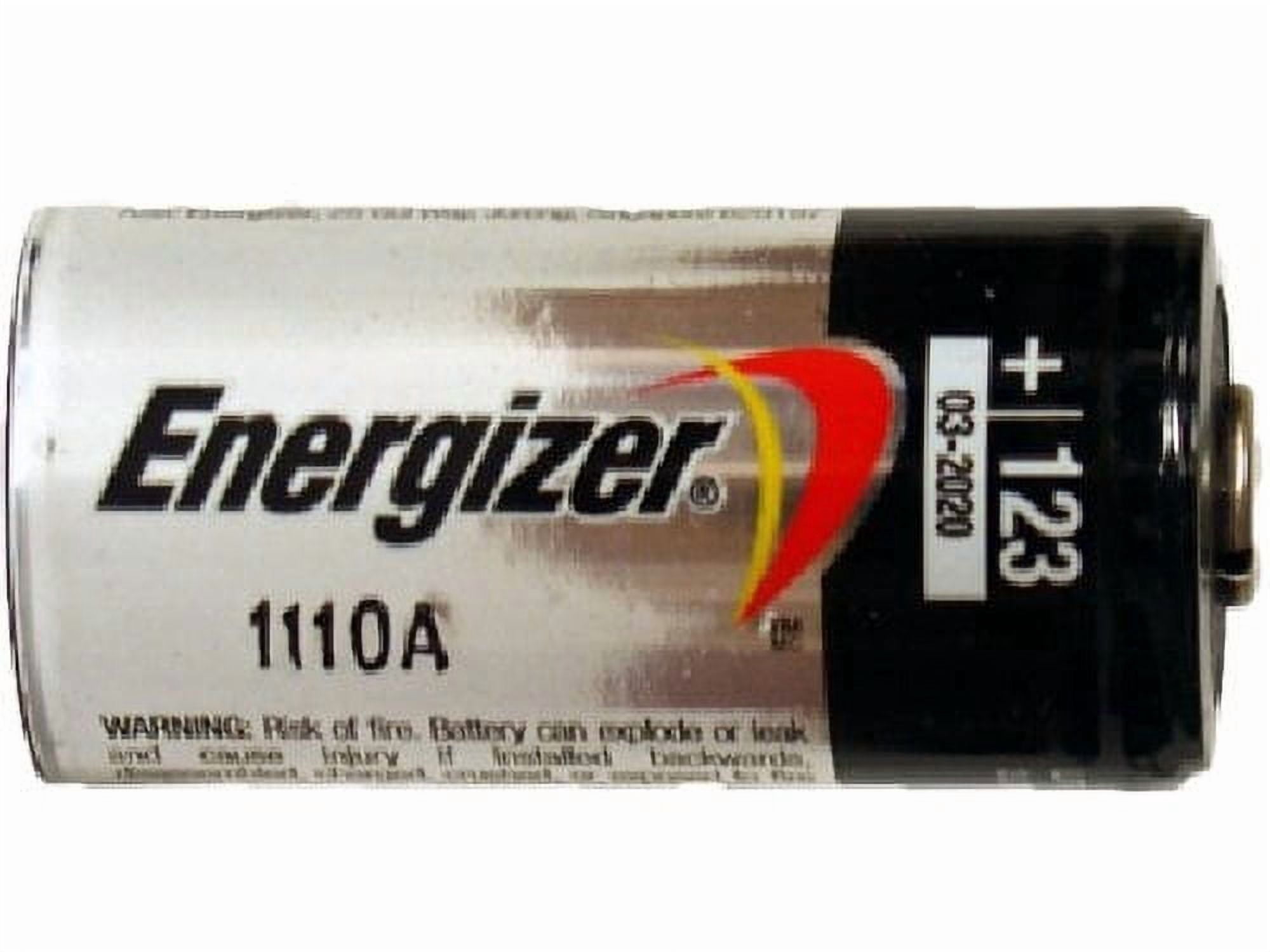 Energizer 3V CR123A Lithium Battery, Long Lasting Performance