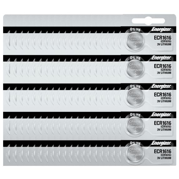 Energizer CR1616 3V Lithium Coin Cell Battery (100 Count)