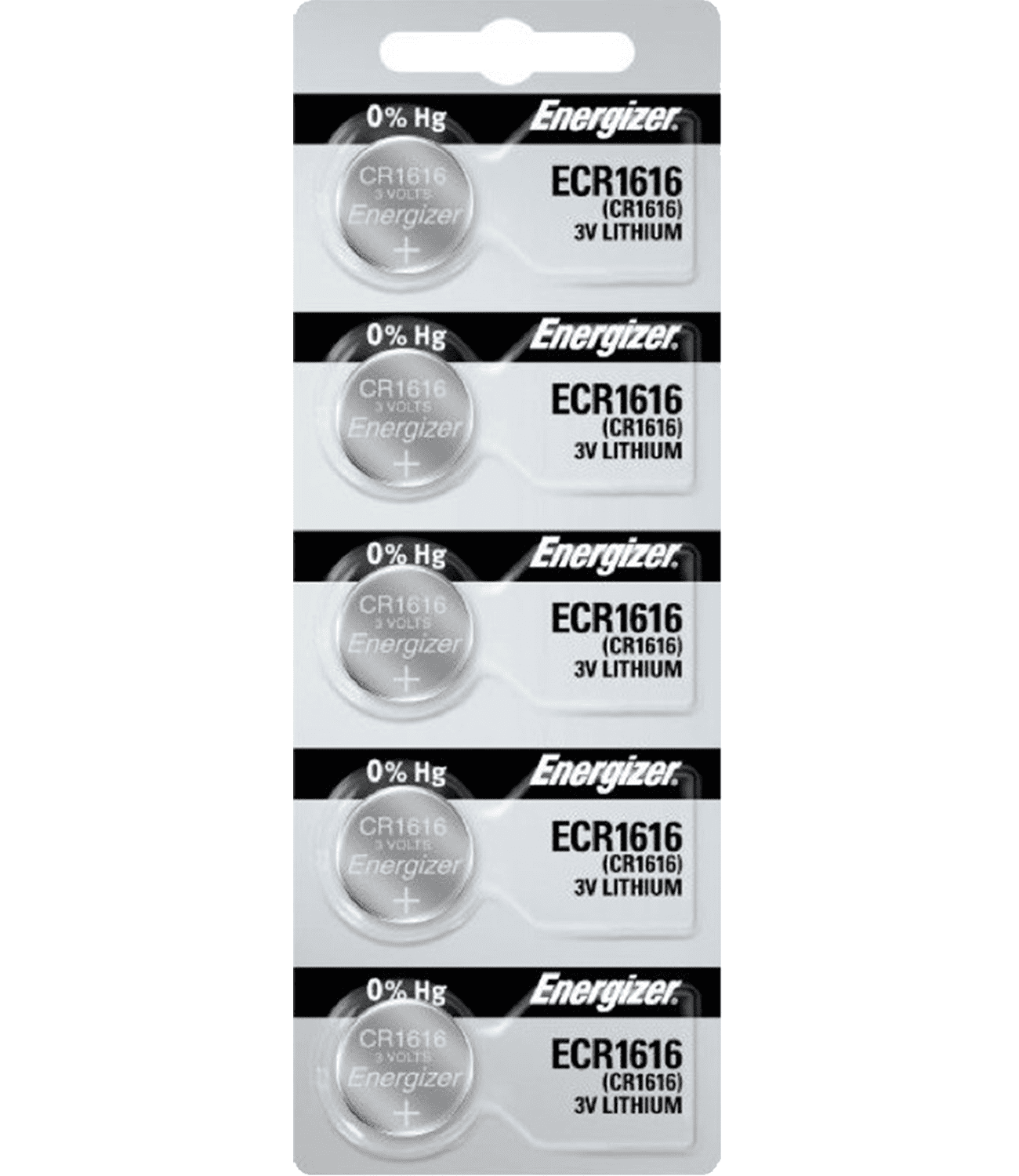 Energizer CR1616 3V Lithium Coin Cell Battery (10 Count)