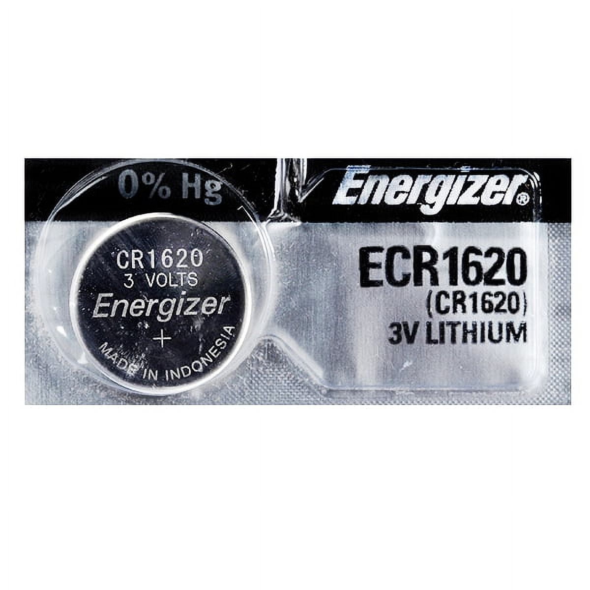 4 Energizer CR1620 Lithium 3V Coin Cell Batteries - Yahoo Shopping
