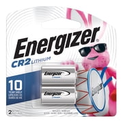 Energizer CR2 Lithium Batteries 2 Pack, 3V Photo Batteries