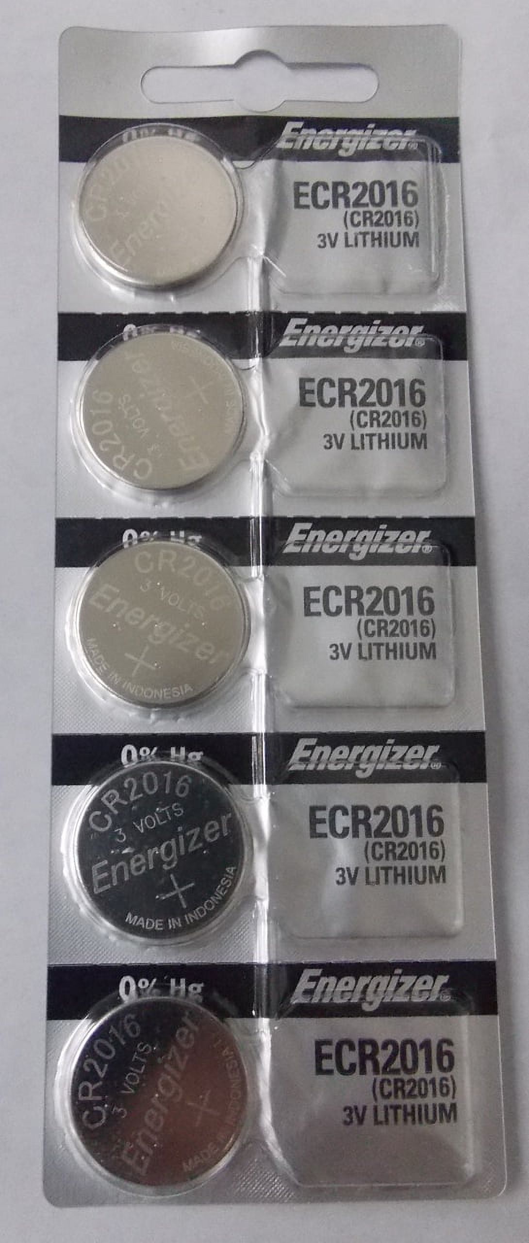 Batterie Energizer Ultimate Lithium CR2016 (confezione Da 2) – 3V, Fino A 10 Anni Di Conservazione, Resistenti Dal -30°C Al 60°C