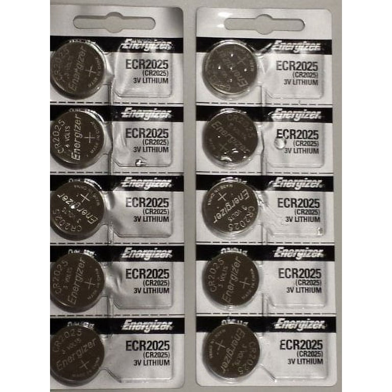 ENERGIZER CR2025 - 2 piles boutons - 3V Pas Cher