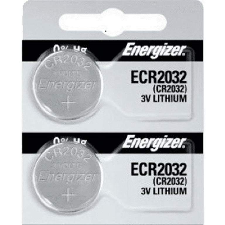 Energizer Lithium Cr2032 Coin Batteries (2-Pack) in the Coin & Button  Batteries department at