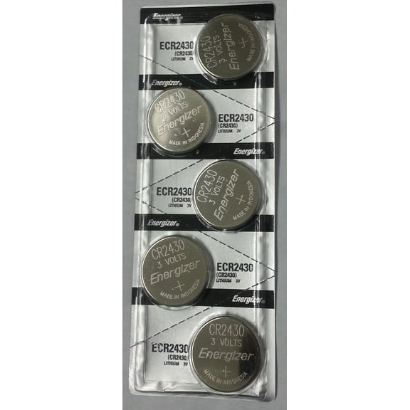 Energizer CR2430 3V Lithium Coin Battery 50 Pack + FREE SHIPPING