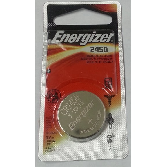 Energizer CR2450 3V Lithium Coin Battery 48 Pack + FREE SHIPPING