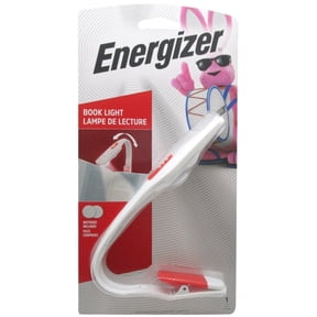 Energizer Clip on Book Light for Reading in Bed, LED Reading Light for Books and Kindles, 25 Hour Run Time, Kindle Reading Lamp, White