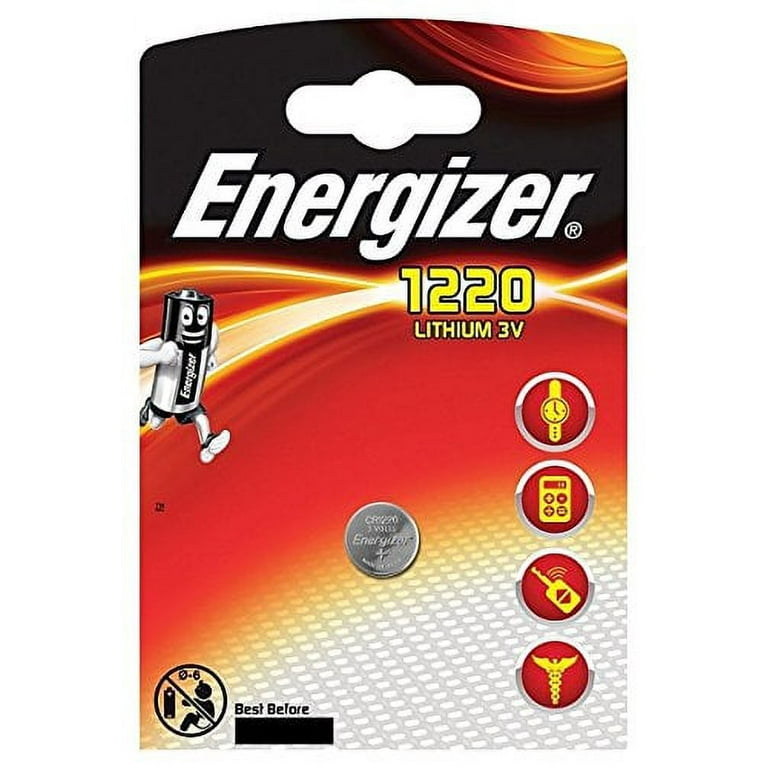 Energizer- Cr1220 3v Lithium Coin Cell Battery X1 