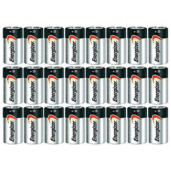 Energizer E95 Max Alkaline D Battery Made in USA Exp. 12-2024 or later - 24 Count