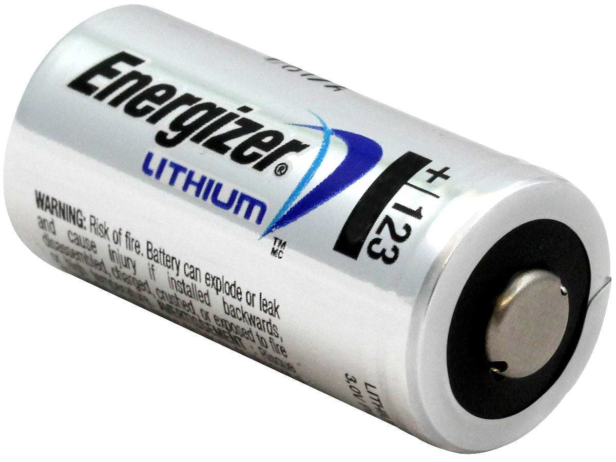 Energizer EL123A CR123A 3 Volt Photo Lithium Battery 10 Pack