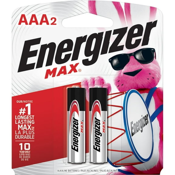 Energizer, EVEE92BP2CT, Max Alkaline AAA Batteries, 96 / Carton