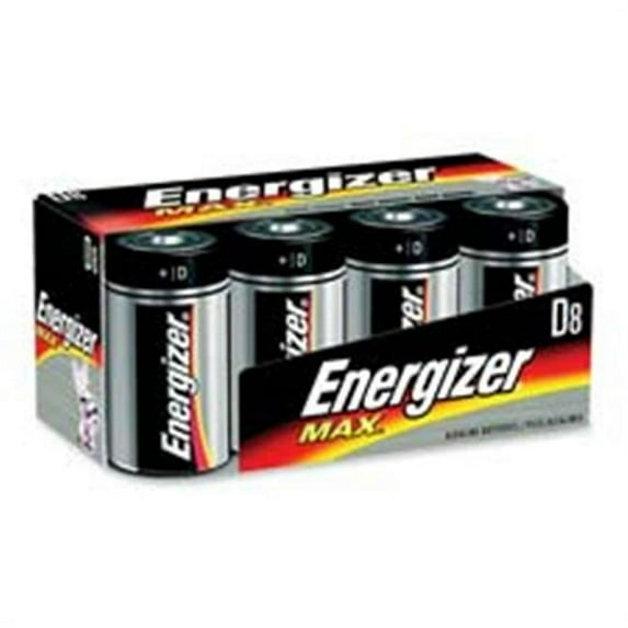 Energizer EVEE95FP8 Battery Alka D 8Pk Engzr
