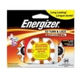 thumbnail image 1 of Energizer EZ Turn & Lock + Power Seal Zinc Air Hearing Aid Batteries, 1.4V, Mercury-free, Size 13, Pack of 24, 1 of 5