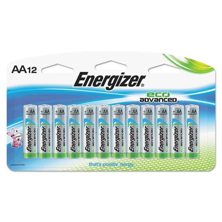 Energizer Eco Advanced AA Batteries 12 Pack