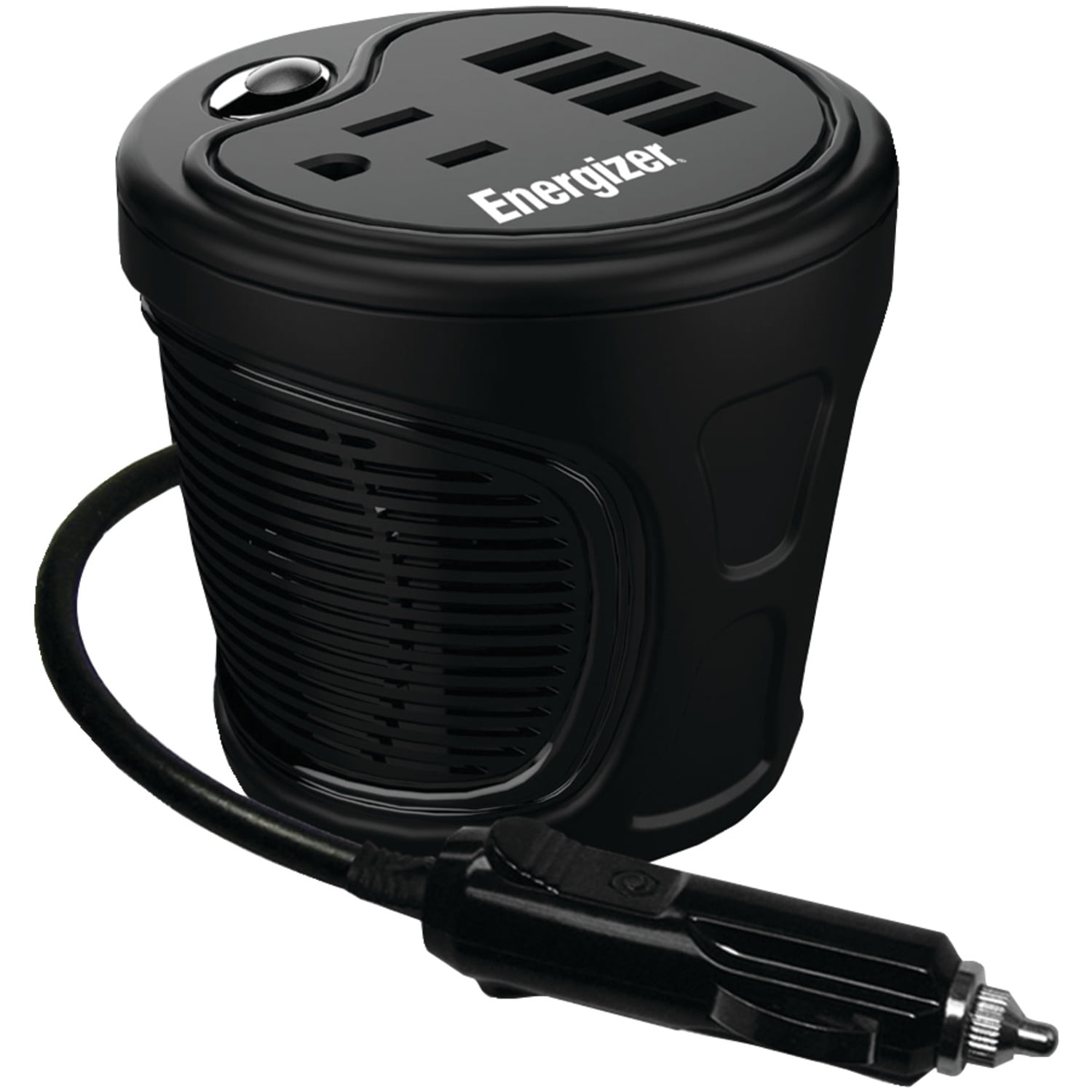 Energizer En120 12volt Cupholder Power Inverter (120 Watts)