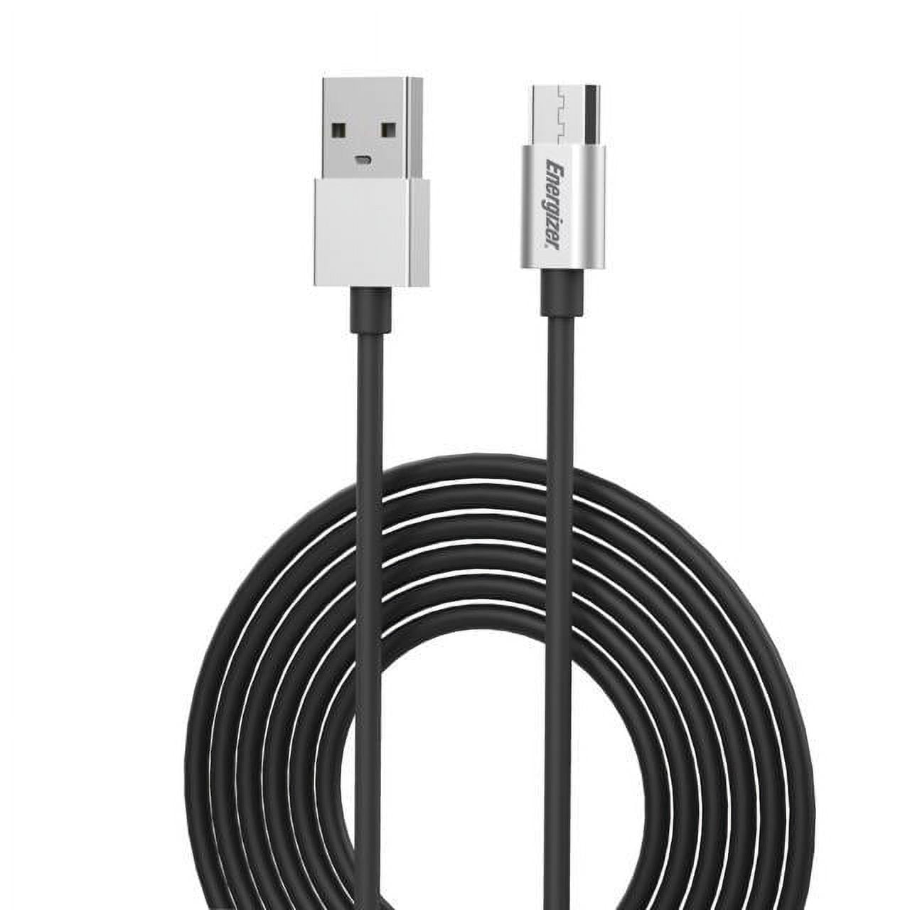 Energizer / Eveready EU Micro USB Cable 10ft BK ENGUSMC3
