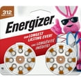 thumbnail image 1 of Energizer Hearing Aid Batteries Size 312, Brown Tab, 16 Pack, 1 of 25