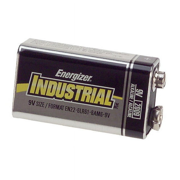Energizer Industrial Alkaline 9V - 36 Piece Pack + FREE SHIPPING!