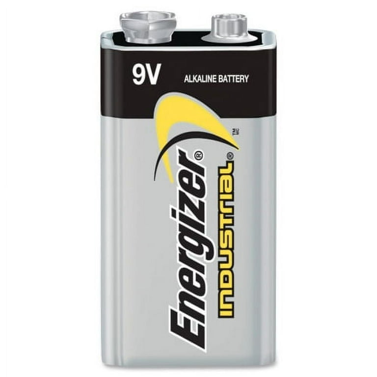 Industrial Alkaline 9V Batteries, 12/Box Industrial Alkaline 9V Batteries, 12/Box