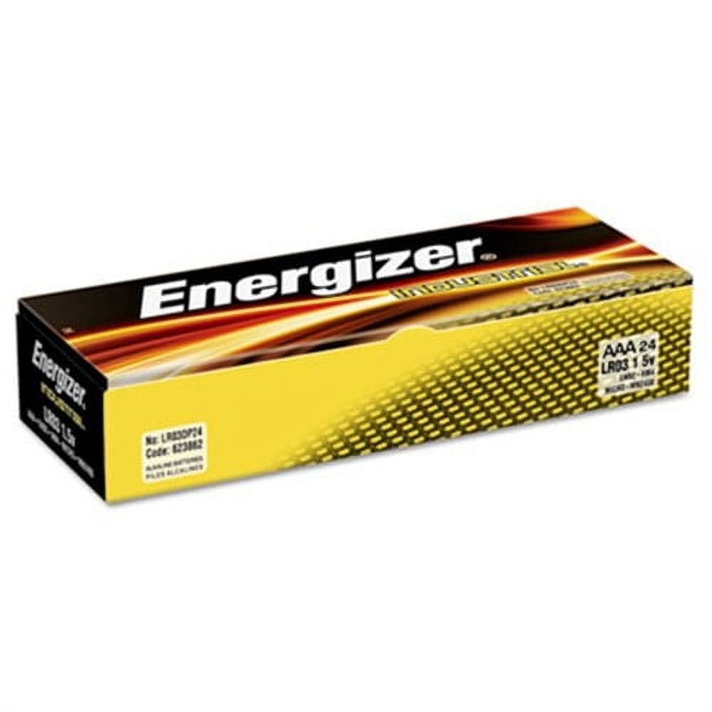 Energizer Industrial Alkaline AAA Batteries, 24 Count