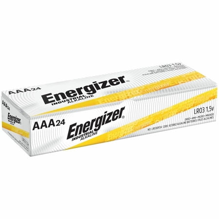 Energizer Industrial Alkaline AAA Batteries (4)