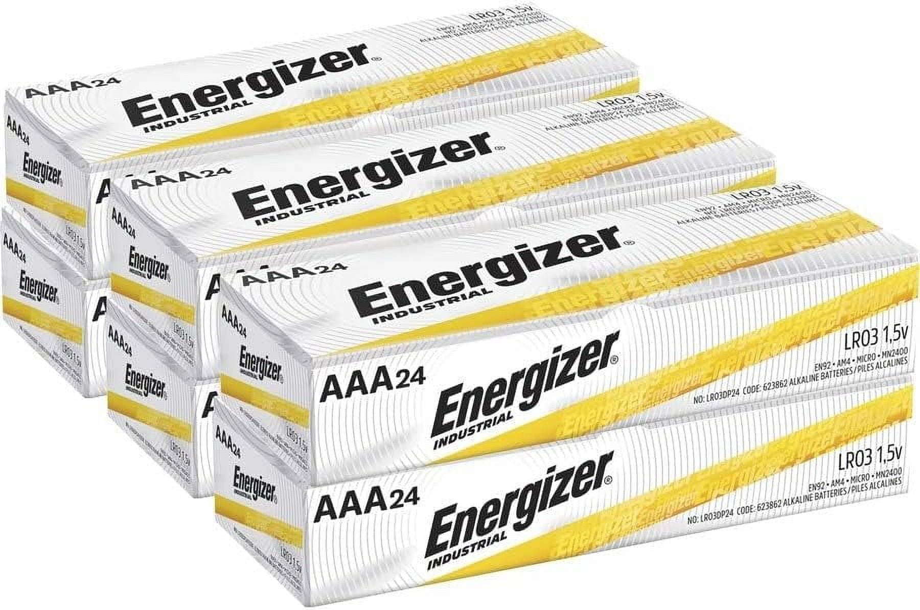 Energizer Industrial Alkaline AAA Batteries