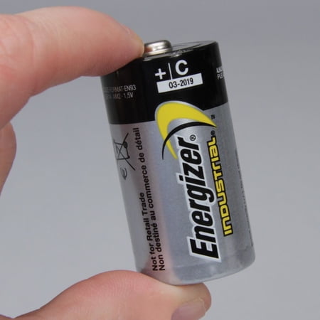 Energizer® Industrial Alkaline Battery, Size C