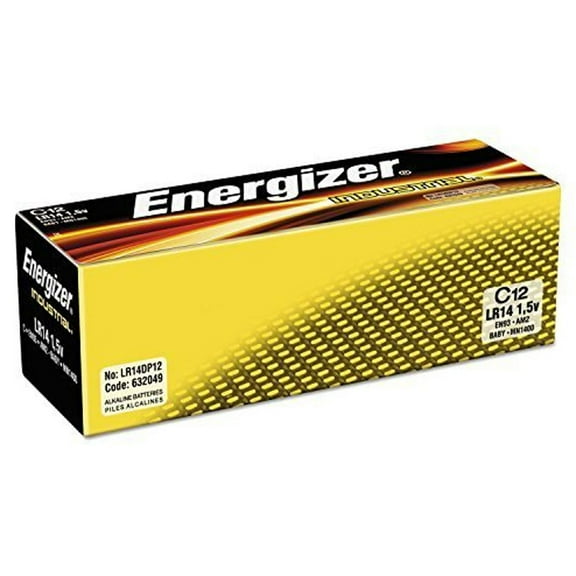 Energizer Industrial Alkaline C 72-Pack