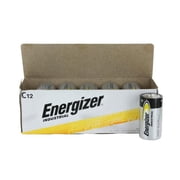 Energizer Industrial Alkaline C Batteries, 12 Count
