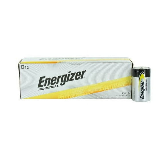 Energizer Industrial D Alkaline  12 Pack