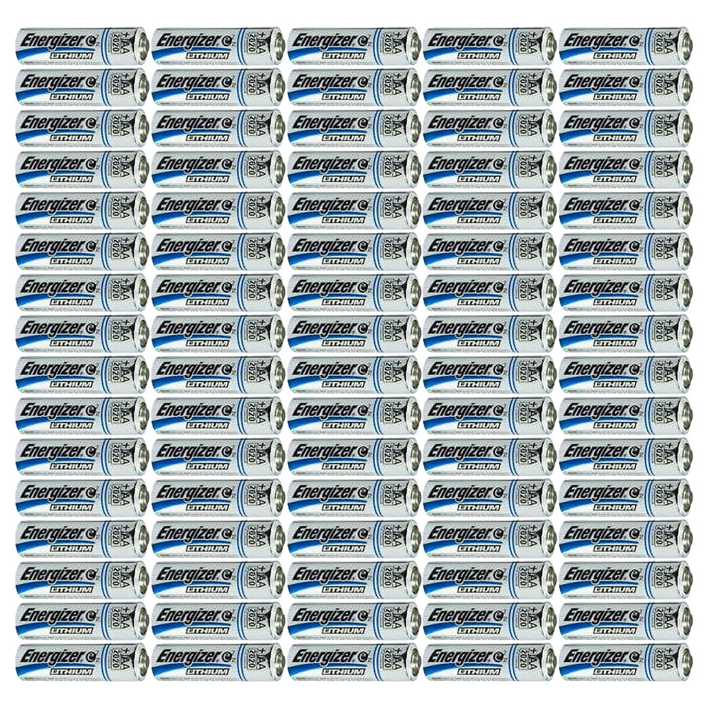 Energizer L91 AA Lithium Batteries 1.5V - 50 Pack + FREE SHIPPING!