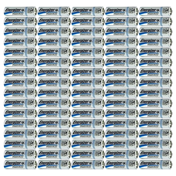Energizer L91 AA Lithium Batteries 1.5V - 50 Pack + FREE SHIPPING!